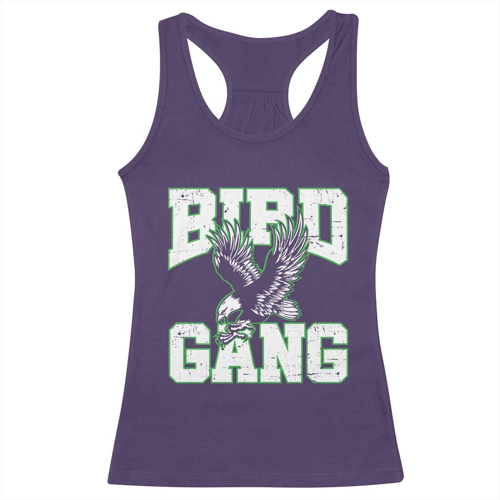 Bird Gang Racerback Tank Top Vintage 90s Style Classic EF Fly TS10 Purple Print Your Wear