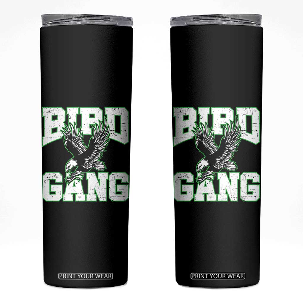Bird Gang Skinny Tumbler Vintage 90s Style Classic EF Fly TS10 Black Print Your Wear