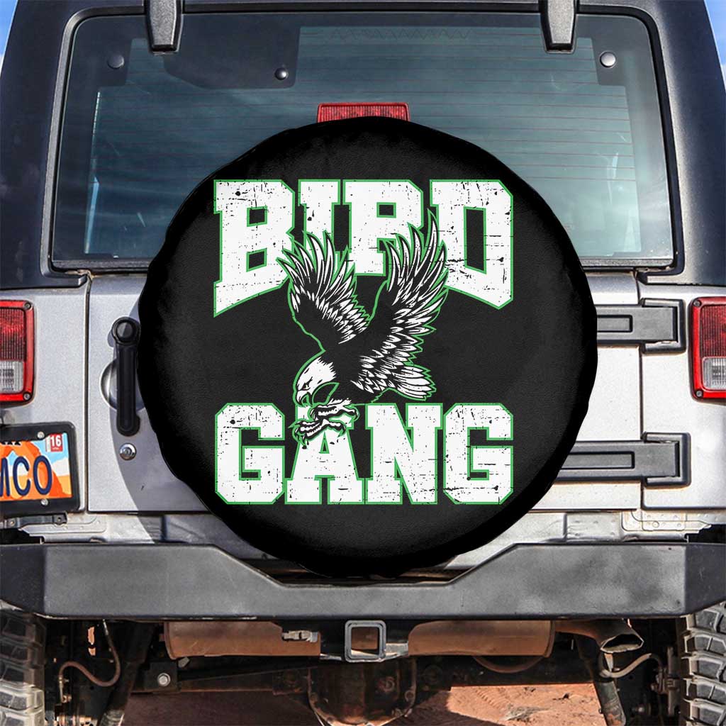 Bird Gang Spare Tire Cover Vintage 90s Style Classic EF Fly TS10 No hole Black Print Your Wear