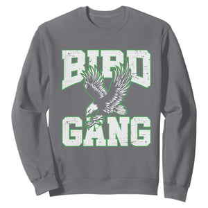 Bird Gang Sweatshirt Vintage 90s Style Classic Eagles Fly TS10 Charcoal Print Your Wear