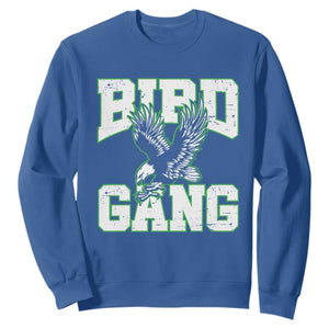 Bird Gang Sweatshirt Vintage 90s Style Classic Eagles Fly TS10 Royal Blue Print Your Wear