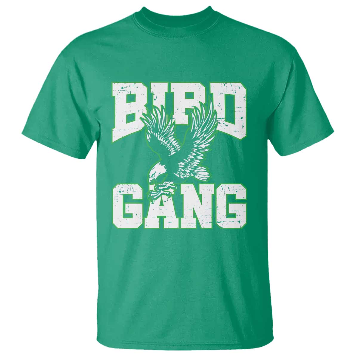 Bird Gang T Shirt Vintage 90s Style Classic EF Fly TS10 Irish Green Print Your Wear