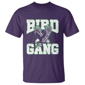 Bird Gang T Shirt Vintage 90s Style Classic EF Fly TS10 Purple Print Your Wear