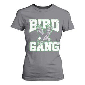 Bird Gang T Shirt For Women Vintage 90s Style Classic Eagles Fly TS10 Charcoal Print Your Wear