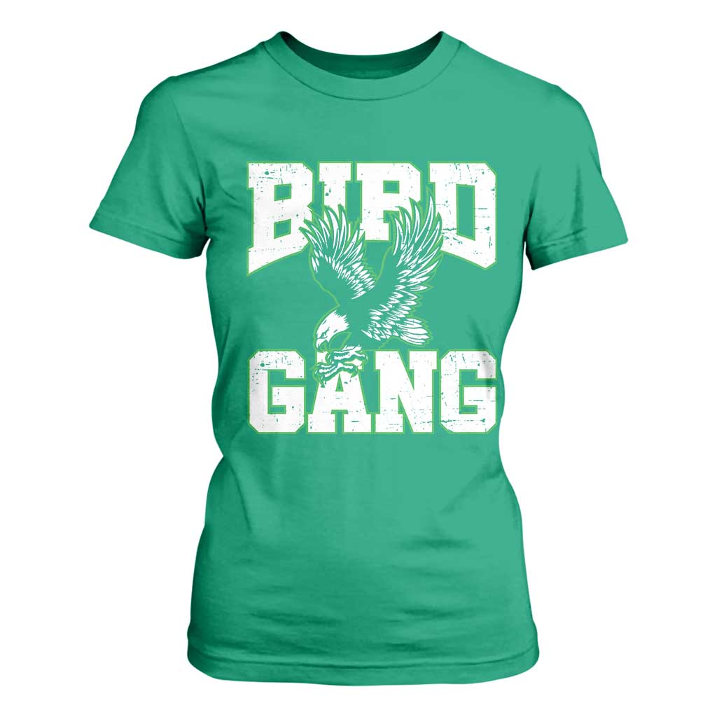 Bird Gang T Shirt For Women Vintage 90s Style Classic Eagles Fly TS10 Irish Green Print Your Wear