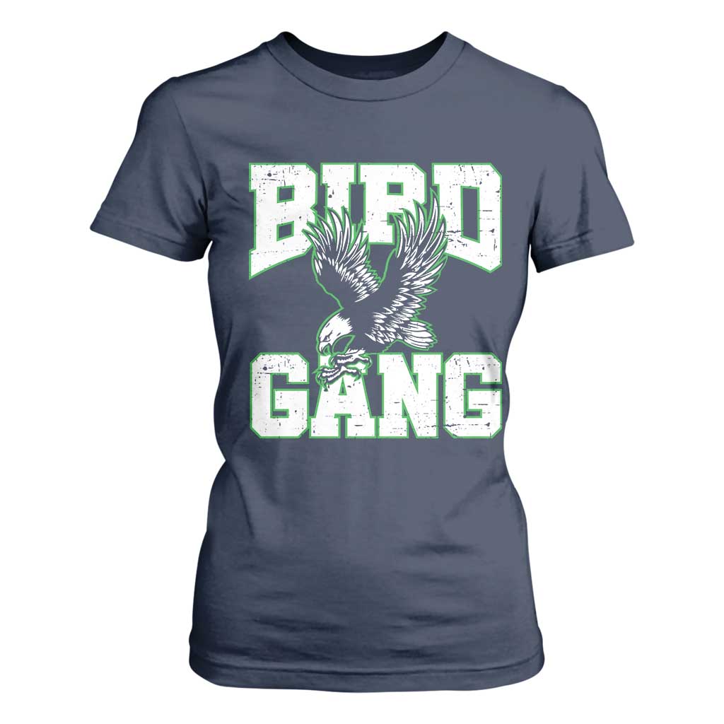 Bird Gang T Shirt For Women Vintage 90s Style Classic EF Fly TS10 Navy Print Your Wear