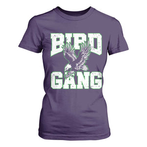 Bird Gang T Shirt For Women Vintage 90s Style Classic Eagles Fly TS10 Purple Print Your Wear
