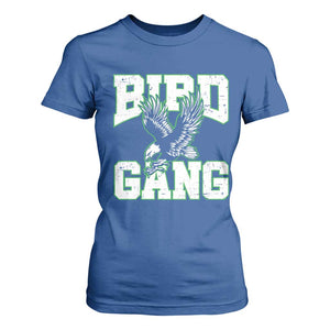 Bird Gang T Shirt For Women Vintage 90s Style Classic Eagles Fly TS10 Royal Blue Print Your Wear