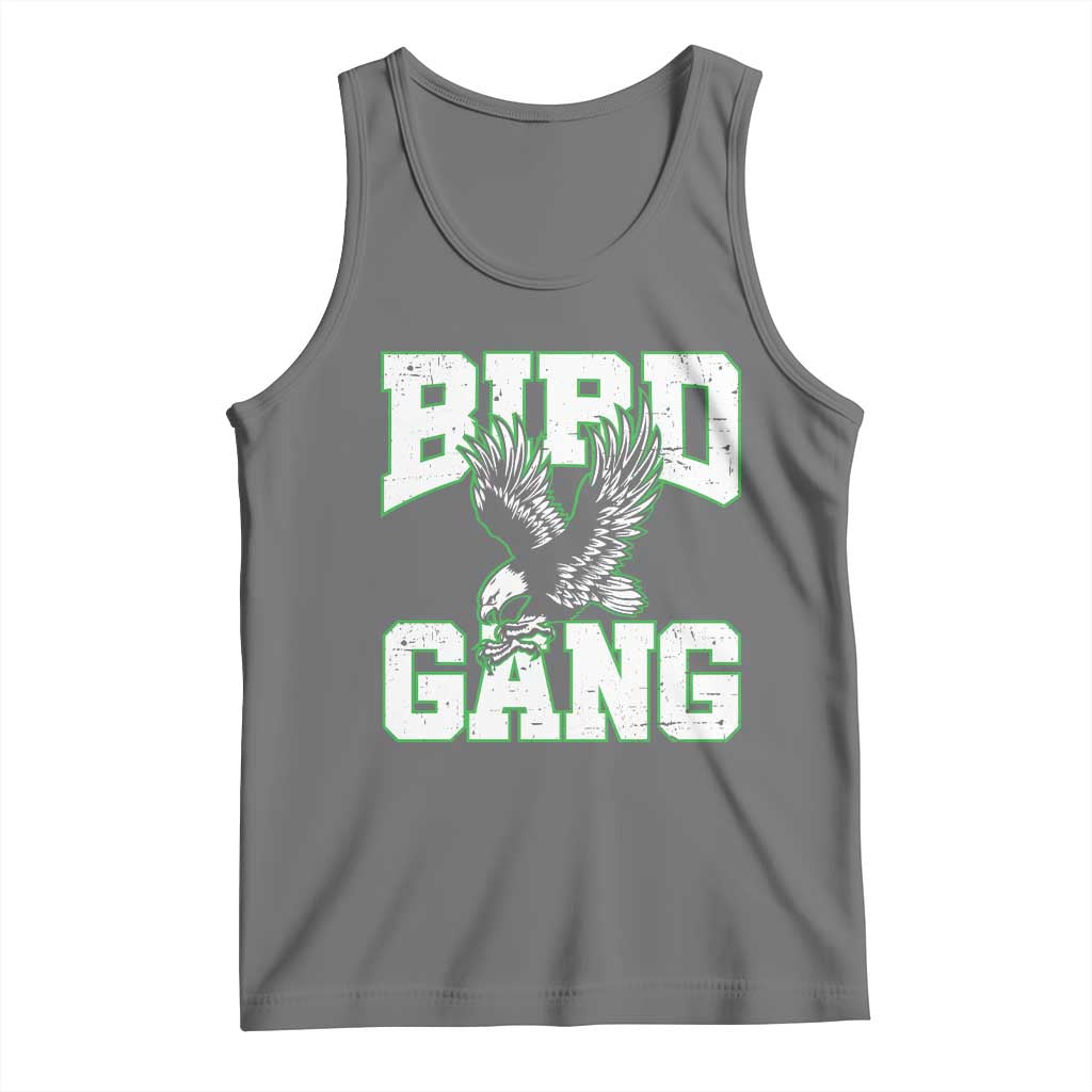 Bird Gang Tank Top Vintage 90s Style Classic EF Fly TS10 Black Heather Print Your Wear