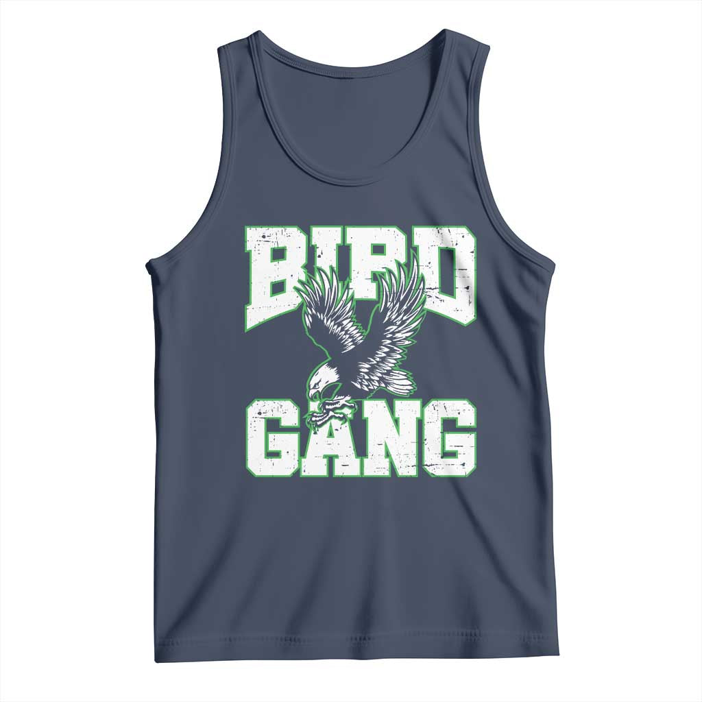 Bird Gang Tank Top Vintage 90s Style Classic EF Fly TS10 Navy Print Your Wear