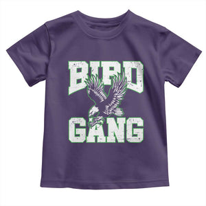 Bird Gang Toddler T Shirt Vintage 90s Style Classic Eagles Fly TS10 Purple Print Your Wear