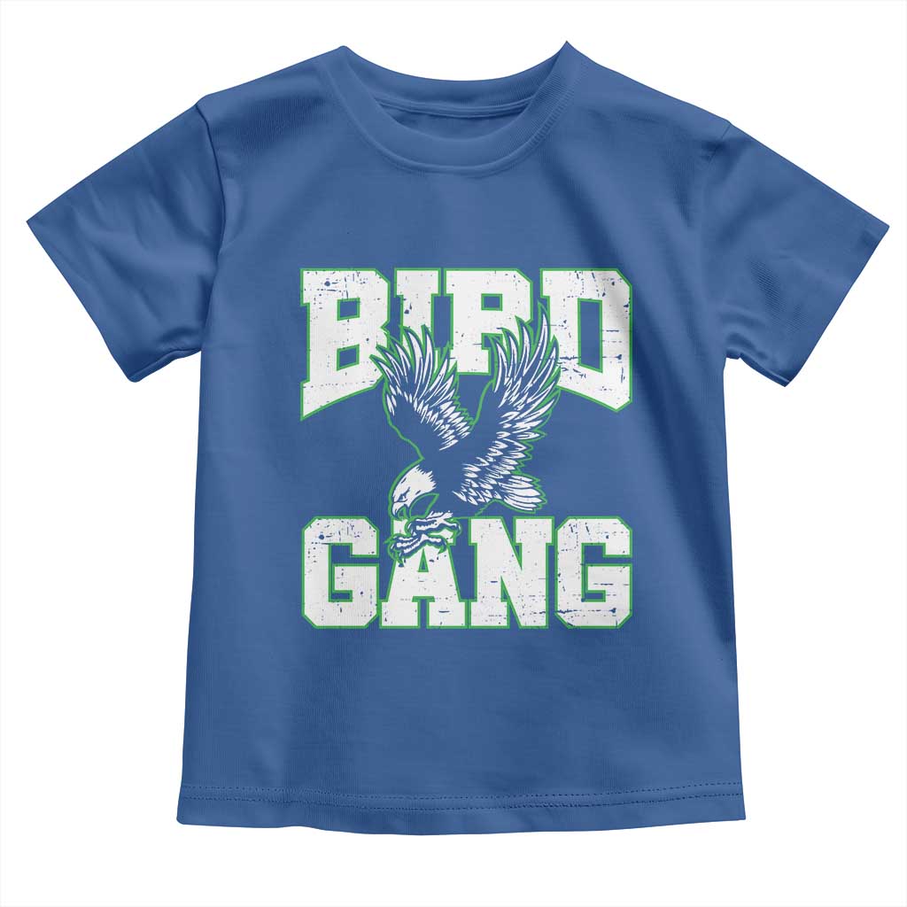Bird Gang Toddler T Shirt Vintage 90s Style Classic EF Fly TS10 Royal Blue Print Your Wear