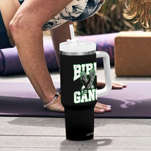 Bird Gang Tumbler With Handle Vintage 90s Style Classic EF Fly TS10 Print Your Wear