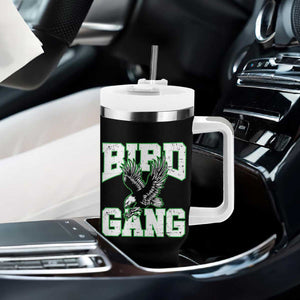 Bird Gang Tumbler With Handle Vintage 90s Style Classic Eagles Fly TS10 Print Your Wear