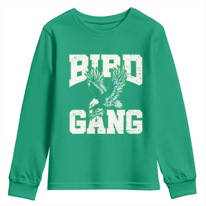 Bird Gang Youth Sweatshirt Vintage 90s Style Classic EF Fly TS10 Irish Green Print Your Wear