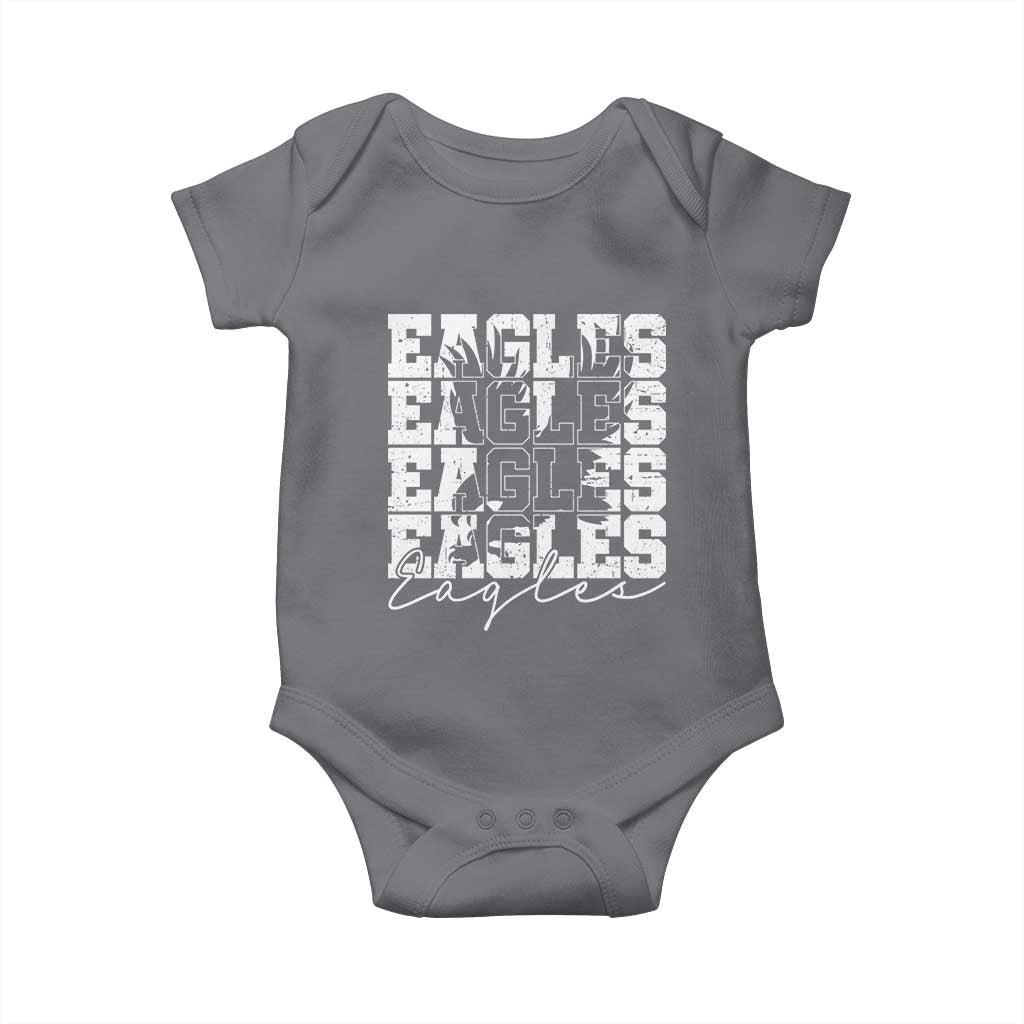 Vintage EF Bird Inspirational Baby Onesie 90s Style Classic PFE Fly TS10 Charcoal Print Your Wear