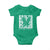 Vintage Eagles Bird Inspirational Baby Onesie 90s Style Classic Eagles Fly TS10 Irish Green Print Your Wear