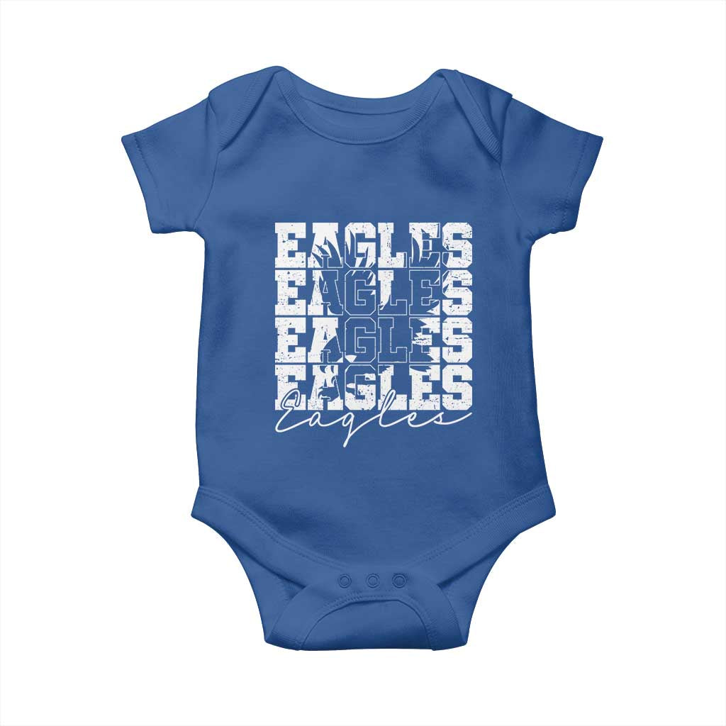 Vintage EF Bird Inspirational Baby Onesie 90s Style Classic PFE Fly TS10 Royal Blue Print Your Wear