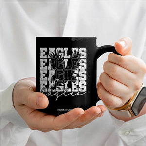 Vintage Eagles Bird Inspirational Coffee Mug 90s Style Classic Eagles Fly TS10 Print Your Wear