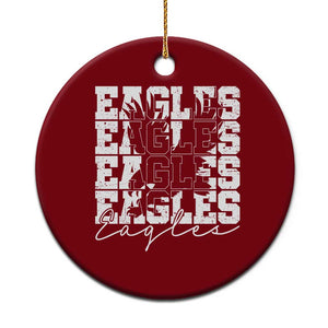 Vintage Eagles Bird Inspirational Ceramic Ornament 90s Style Classic Eagles Fly TS10 1pc Red Print Your Wear