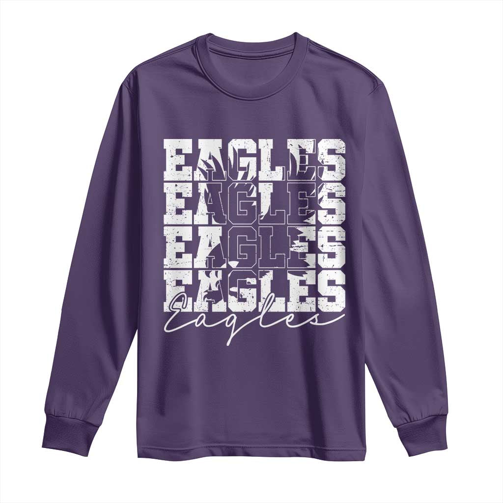Vintage EF Bird Inspirational Long Sleeve Shirt 90s Style Classic PFE Fly TS10 Purple Print Your Wear