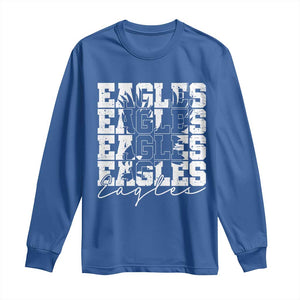 Vintage EF Bird Inspirational Long Sleeve Shirt 90s Style Classic PFE Fly TS10 Royal Blue Print Your Wear