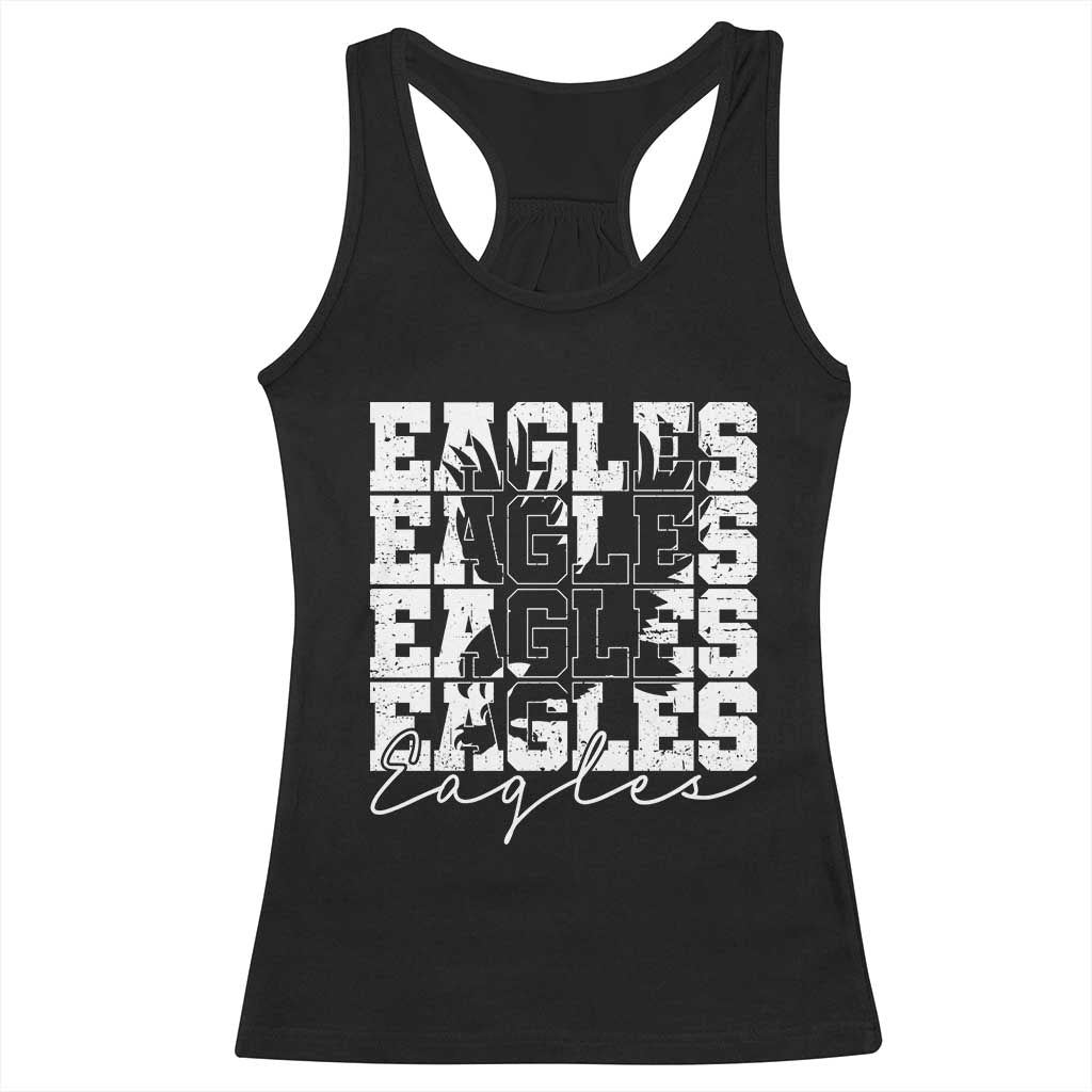 Vintage EF Bird Inspirational Racerback Tank Top 90s Style Classic PFE Fly TS10 Black Print Your Wear