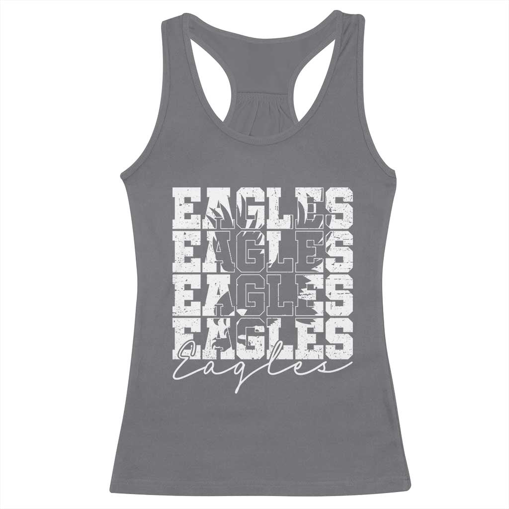 Vintage EF Bird Inspirational Racerback Tank Top 90s Style Classic PFE Fly TS10 Charcoal Print Your Wear