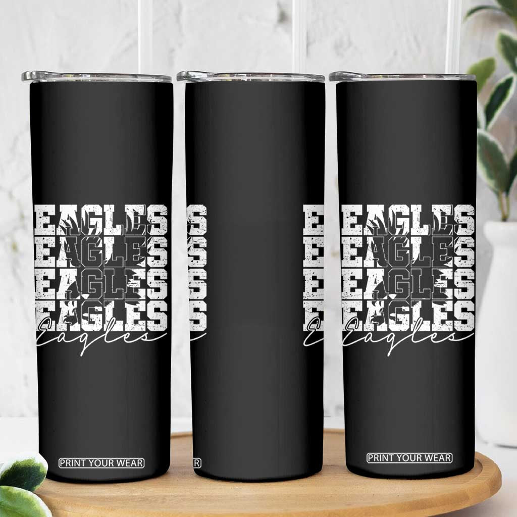 Vintage Eagles Bird Inspirational Skinny Tumbler 90s Style Classic Eagles Fly TS10 Print Your Wear