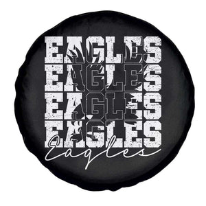 Vintage Eagles Bird Inspirational Spare Tire Cover 90s Style Classic Eagles Fly TS10 Print Your Wear