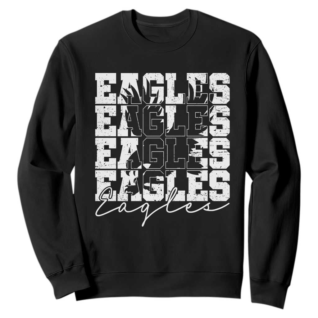 Vintage EF Bird Inspirational Sweatshirt 90s Style Classic PFE Fly TS10 Black Print Your Wear