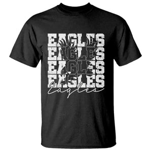 Vintage Eagles Bird Inspirational T Shirt 90s Style Classic Eagles Fly TS10 Black Print Your Wear
