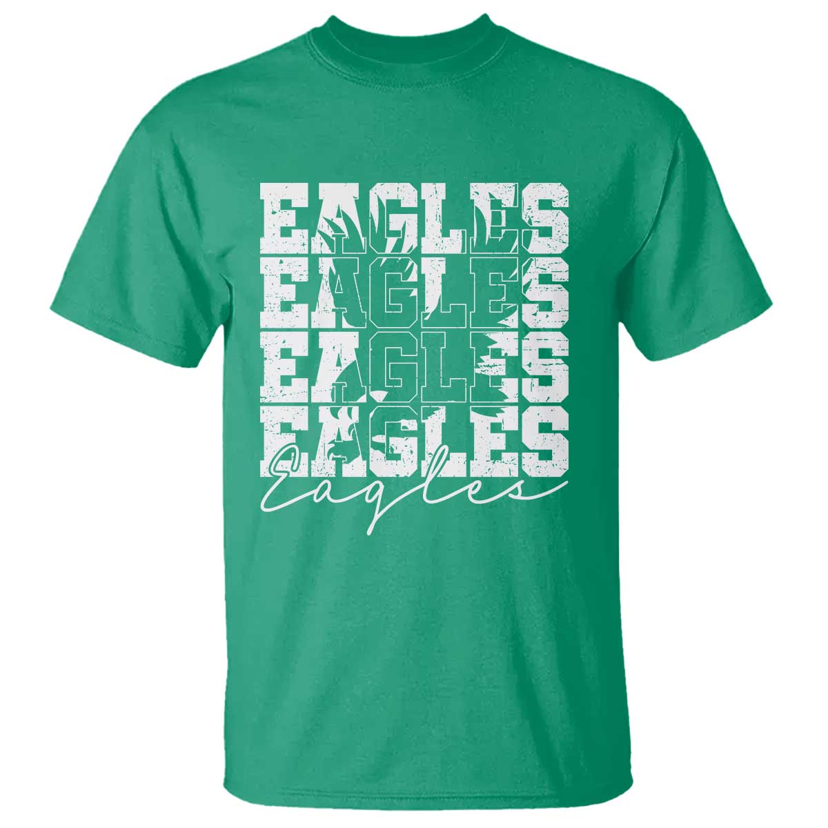 Vintage EF Bird Inspirational T Shirt 90s Style Classic PFE Fly TS10 Irish Green Print Your Wear