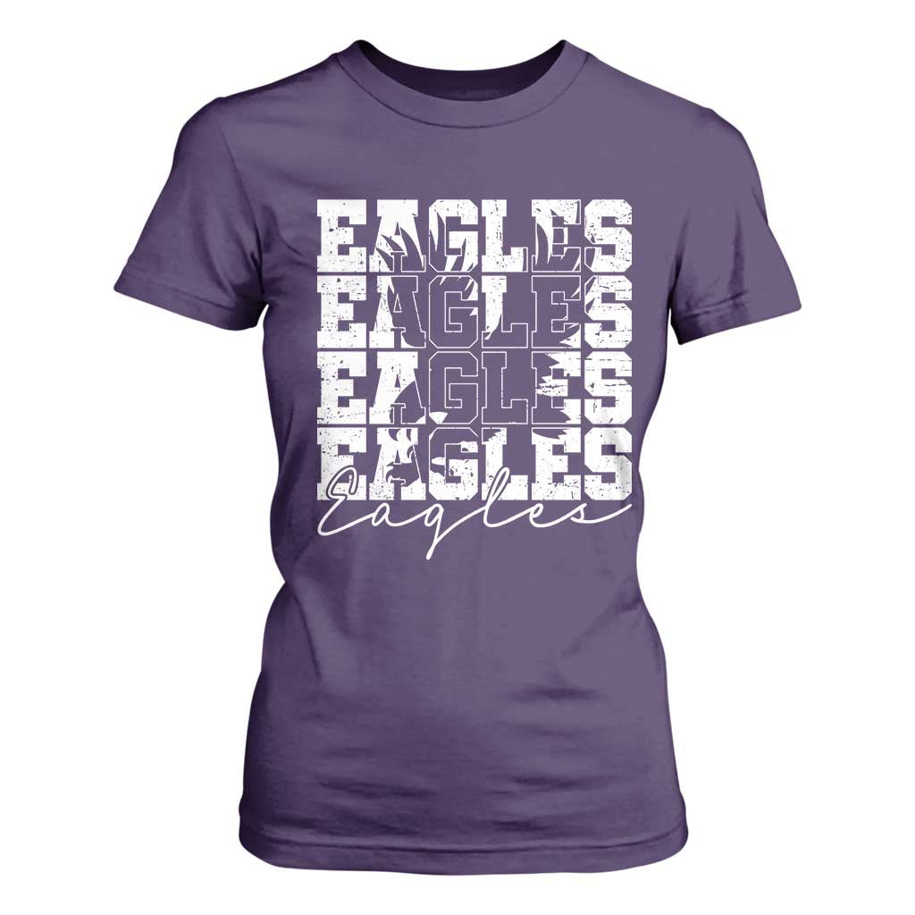 Vintage EF Bird Inspirational T Shirt For Women 90s Style Classic PFE Fly TS10 Purple Print Your Wear