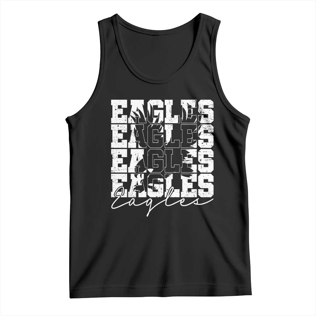 Vintage Eagles Bird Inspirational Tank Top 90s Style Classic Eagles Fly TS10 Black Print Your Wear