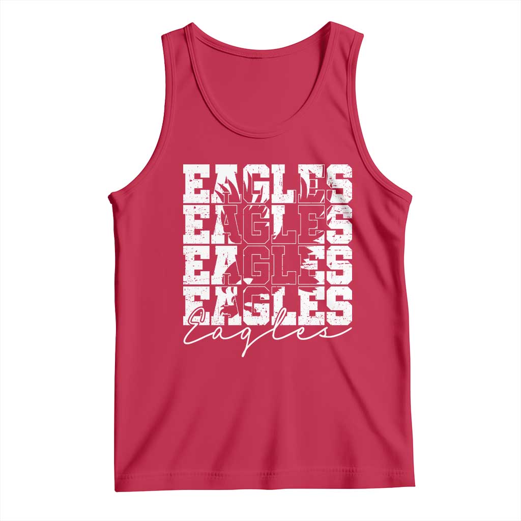 Vintage EF Bird Inspirational Tank Top 90s Style Classic PFE Fly TS10 Red Print Your Wear