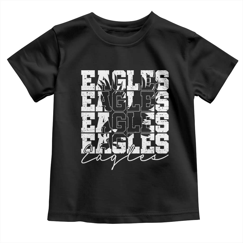 Vintage EF Bird Inspirational Toddler T Shirt 90s Style Classic PFE Fly TS10 Black Print Your Wear