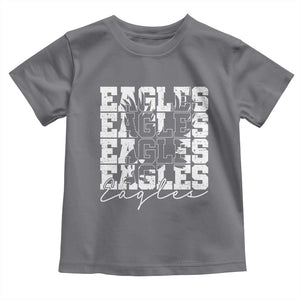 Vintage Eagles Bird Inspirational Toddler T Shirt 90s Style Classic Eagles Fly TS10 Charcoal Print Your Wear