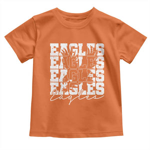Vintage Eagles Bird Inspirational Toddler T Shirt 90s Style Classic Eagles Fly TS10 Orange Print Your Wear