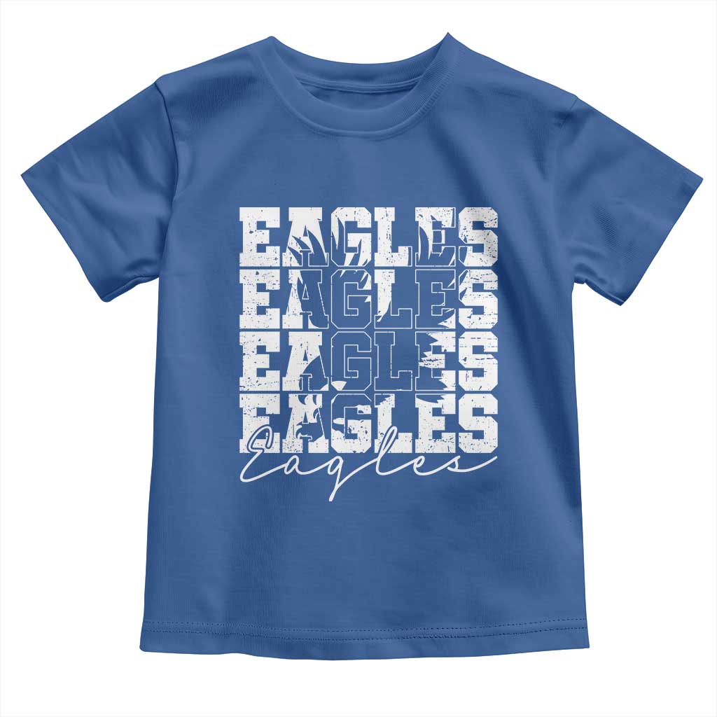 Vintage EF Bird Inspirational Toddler T Shirt 90s Style Classic PFE Fly TS10 Royal Blue Print Your Wear