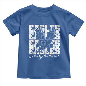 Vintage Eagles Bird Inspirational Toddler T Shirt 90s Style Classic Eagles Fly TS10 Royal Blue Print Your Wear