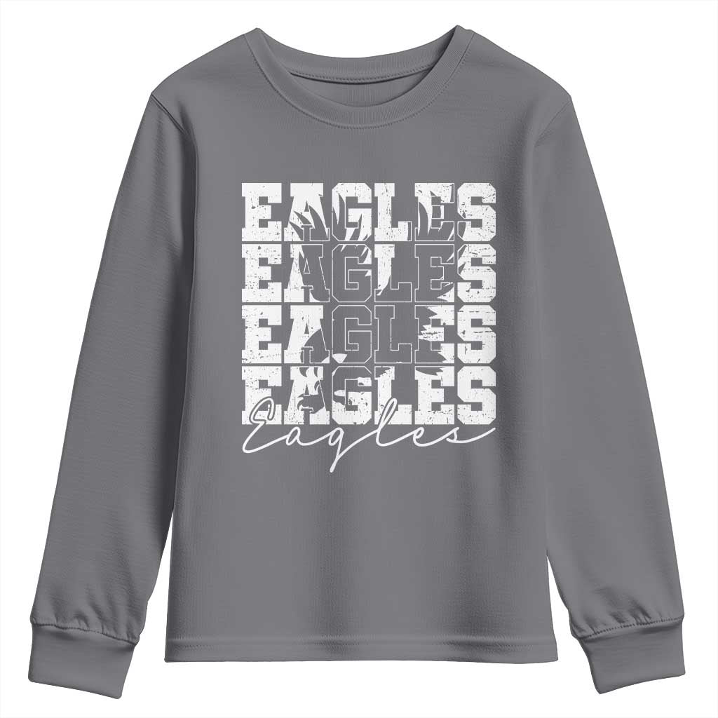 Vintage EF Bird Inspirational Youth Sweatshirt 90s Style Classic PFE Fly TS10 Charcoal Print Your Wear
