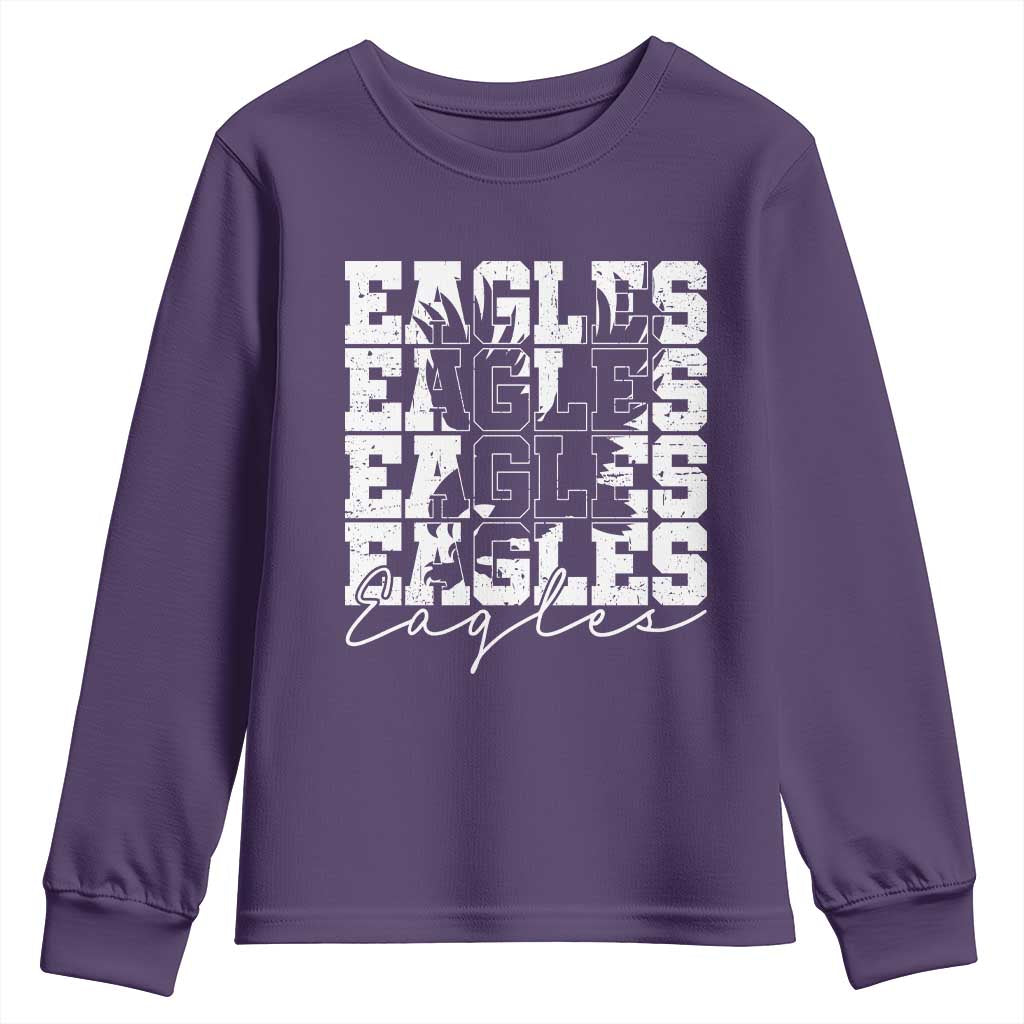 Vintage EF Bird Inspirational Youth Sweatshirt 90s Style Classic PFE Fly TS10 Purple Print Your Wear