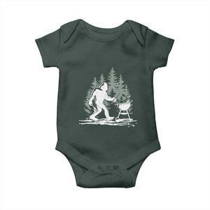 Bigfoot BBQ Baby Onesie Funny Sasquatch Barbecue Dad Grill Gift TS10 Print Your Wear