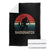 Retro Bigfoot Fishing Throw Blanket Funny Retro Sasquatch Bassquatch Fisherman TS10 Black Print Your Wear