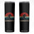 Retro Bigfoot Fishing Skinny Tumbler Funny Retro Sasquatch Bassquatch Fisherman TS10 Black Print Your Wear