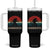 Retro Bigfoot Fishing Tumbler With Handle Funny Retro Sasquatch Bassquatch Fisherman TS10 One Size: 40 oz Black Print Your Wear