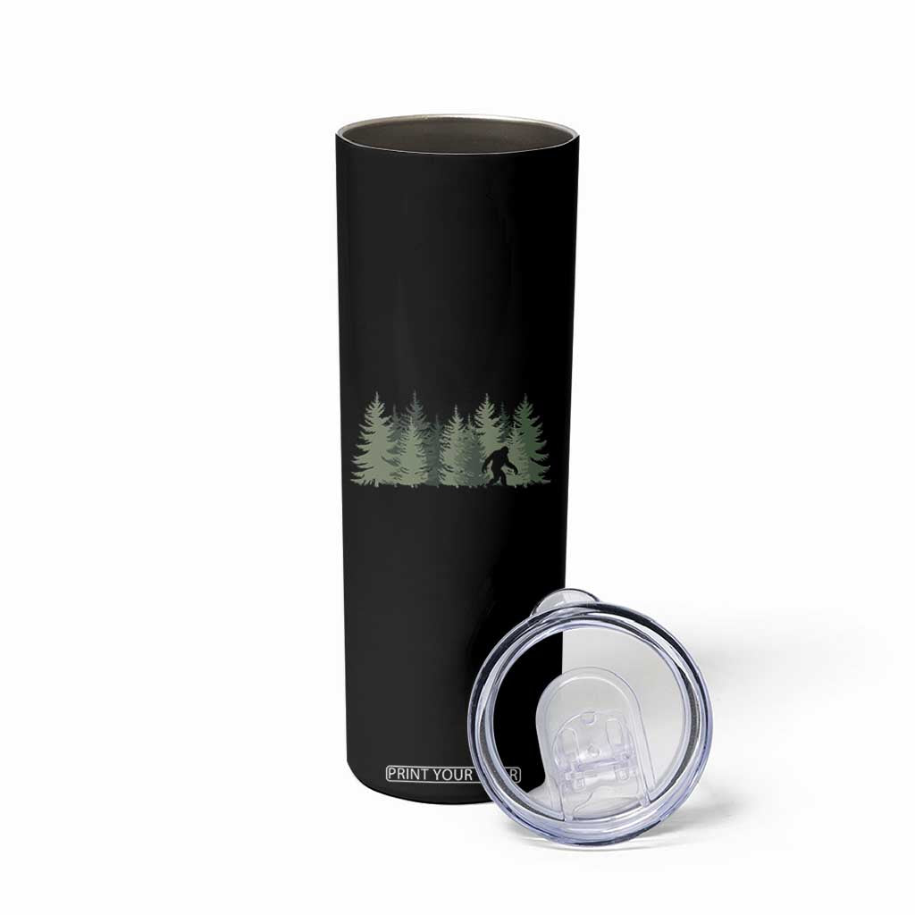 Bigfoot In The Forest Sasquatch Yeti Skinny Tumbler TS10 Print Your Wear