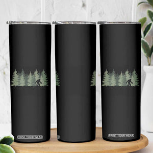 Bigfoot In The Forest Sasquatch Yeti Skinny Tumbler TS10 Print Your Wear
