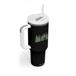 Bigfoot In The Forest Sasquatch Yeti Tumbler With Handle TS10 Print Your Wear